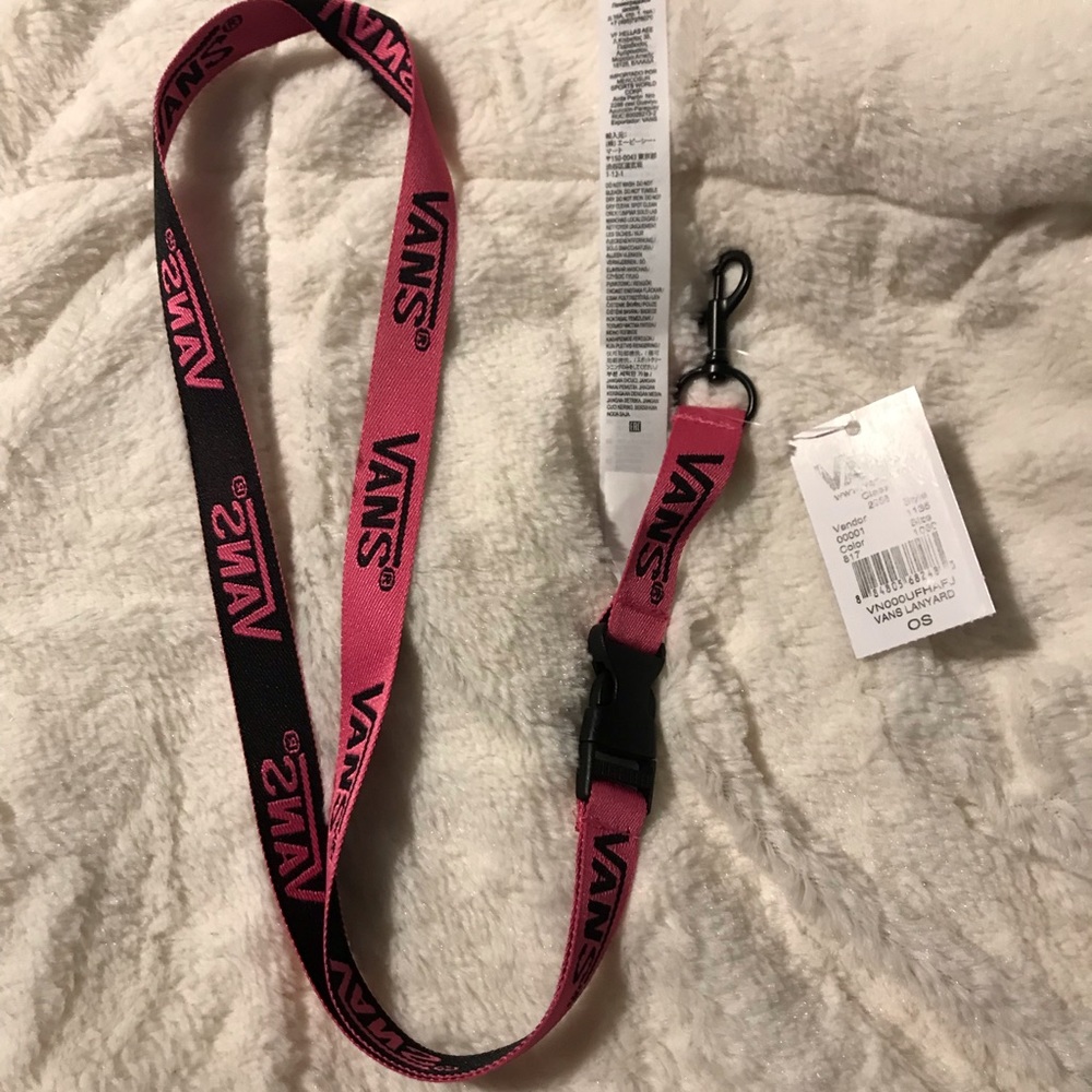 Double sided Vans Lanyard New With Tags!